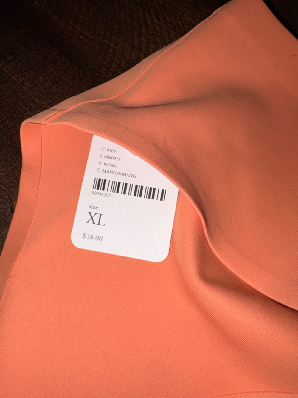 NWT Free People Intimately Mango Seamless Halter Sports Bralette Size XL - Picture 5 of 5